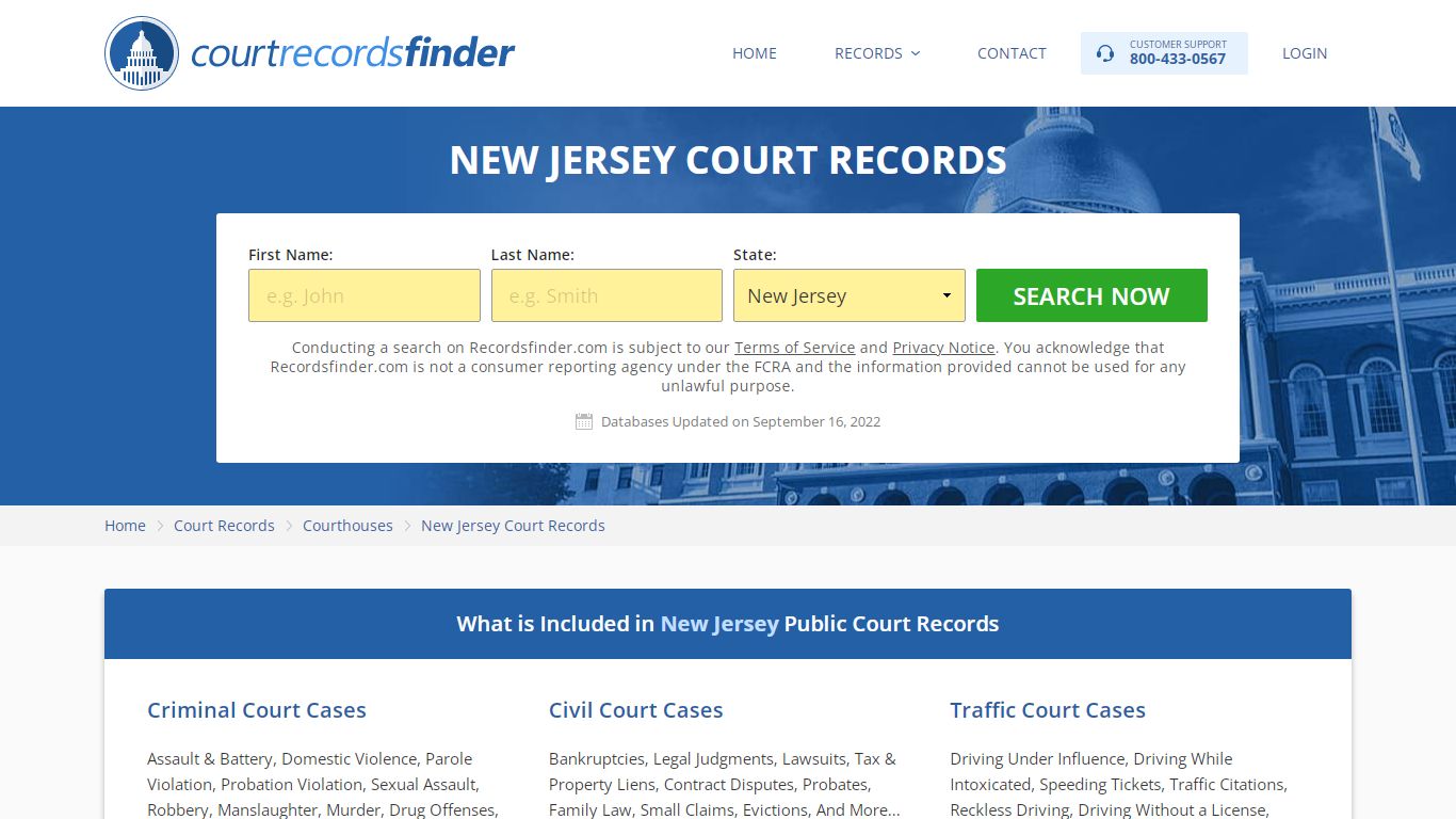 New Jersey Court Records & Case Lookup - Find NJ Courthouses